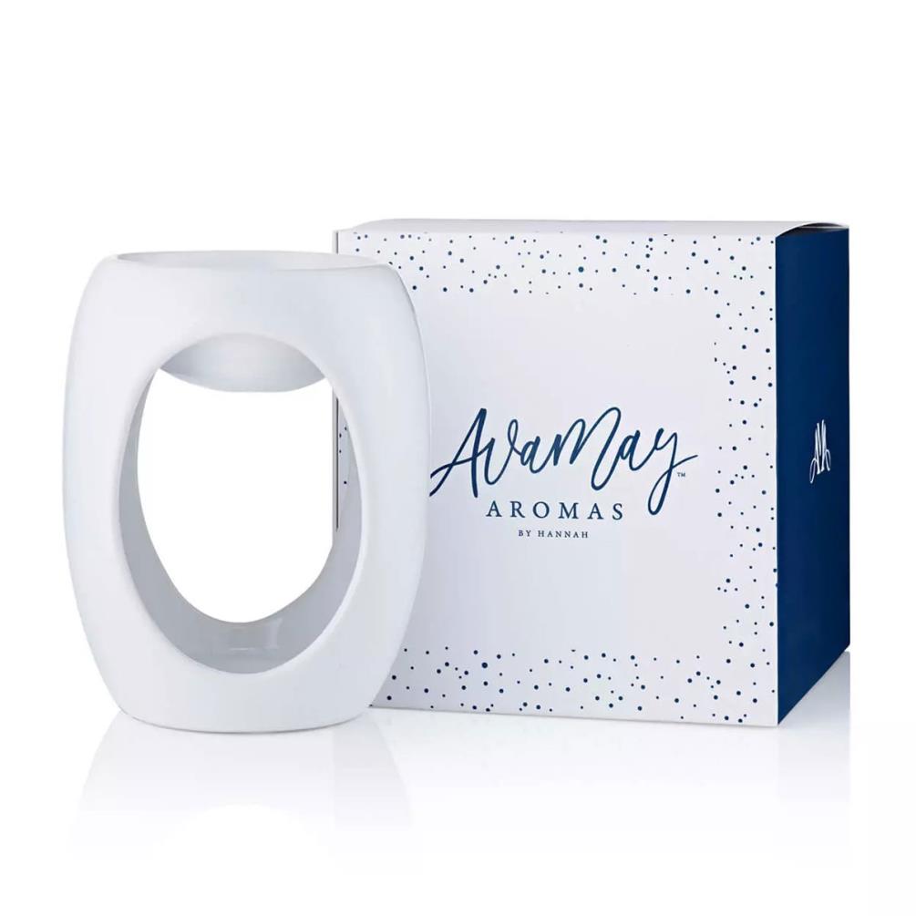 Ava May Small White Wax Melt Warmer Extra Image 1